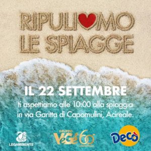 Ripuliamo Capomulini 22 settembre 2019